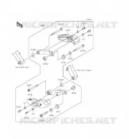 ACCESSORIO(SHROUD SLIDER) per Kawasaki Z1000 ABS 2015