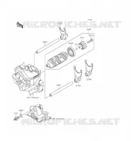CAMBIO TAMBURO   FORCHE SHIFT per Kawasaki Z1000 ABS 2015