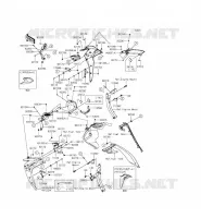 CUFFIA(CENTRALE) per Kawasaki Z1000 ABS 2015