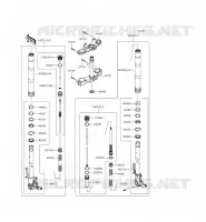 FORCELLA per Kawasaki Z1000 ABS 2015