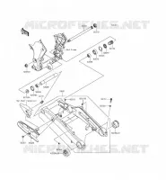 FORCELLONE per Kawasaki Z1000 ABS 2015