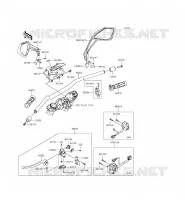 MANUBRIO per Kawasaki Z1000 ABS 2015