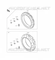 PNEUMATICI per Kawasaki Z1000 ABS 2015