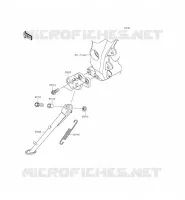 SUPPORTO per Kawasaki Z1000 ABS 2015