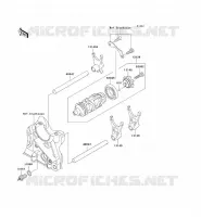 CAMBIO TAMBURO   FORCHE SHIFT per Kawasaki Z750 2008