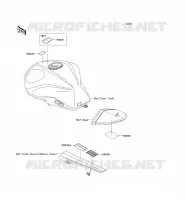 ETICHETTE per Kawasaki Z750 2008