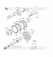 FRIZIONE per Kawasaki Z750 2008
