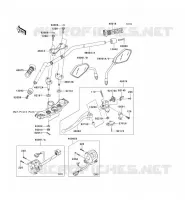 MANUBRIO per Kawasaki Z750 2008