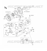 MOTORINO DI AVVIAMENTO per Kawasaki Z750 2008