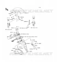 PARAFANGO per Kawasaki Z750 2008