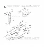 SOSPENSIONE per Kawasaki Z750 2008