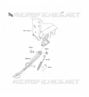 SUPPORTO per Kawasaki Z750 2008