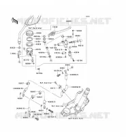 ANTERIORE POMPA per Kawasaki Z750 2009