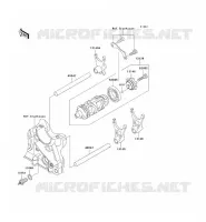 CAMBIO TAMBURO   FORCHE SHIFT per Kawasaki Z750 2009