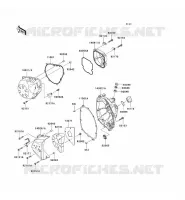 Coperchi motore per Kawasaki Z750 2009