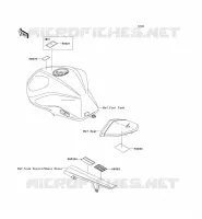 ETICHETTE per Kawasaki Z750 2009
