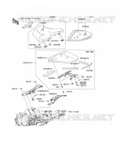 POSTO A SEDERE per Kawasaki Z750 2009