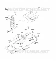 SOSPENSIONE per Kawasaki Z750 2009