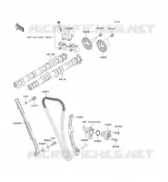 CAMSHAFT   TENSIONER per Kawasaki NINJA ZX-10R 2004