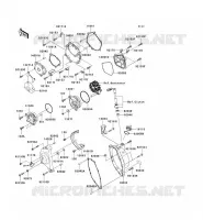 Coperchi motore per Kawasaki NINJA ZX-10R 2004
