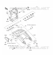 FORCELLONE per Kawasaki NINJA ZX-10R 2004