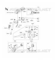MANUBRIO per Kawasaki NINJA ZX-10R 2004