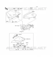 POSTO A SEDERE per Kawasaki NINJA ZX-10R 2004