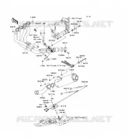 SCARICO per Kawasaki NINJA ZX-10R 2004