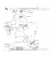 SERBATOIO DI CARBURANTE per Kawasaki NINJA ZX-10R 2004