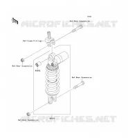 SOSPENSIONI   AMMORTIZZATORE per Kawasaki NINJA ZX-10R 2004