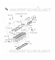 TESTATA per Kawasaki NINJA ZX-10R 2004