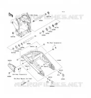FORCELLONE per Kawasaki NINJA ZX-10R 2004