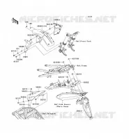 PARAFANGO per Kawasaki NINJA ZX-10R 2004
