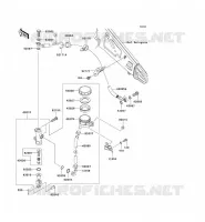 POSTERIORE POMPA per Kawasaki NINJA ZX-10R 2004
