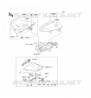 POSTO A SEDERE per Kawasaki NINJA ZX-10R 2004