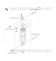 SOSPENSIONI   AMMORTIZZATORE per Kawasaki NINJA ZX-10R 2004