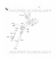 SUPPORTO per Kawasaki NINJA ZX-10R 2004