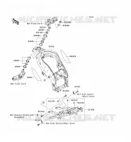 TELAIO per Kawasaki NINJA ZX-10R 2004