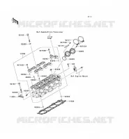 TESTATA per Kawasaki NINJA ZX-10R 2004