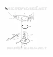 POMPA DI BENZINA per Kawasaki NINJA ZX-10R 2004