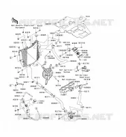 RADIATORE per Kawasaki NINJA ZX-10R 2004