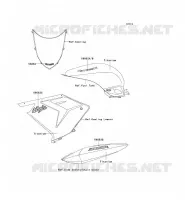 ADESIVO(TITANIUM) per Kawasaki NINJA ZX-10R 2005