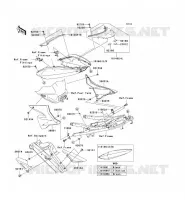 FIANCHETTI   COPERCHIO CATENA per Kawasaki NINJA ZX-10R 2005