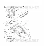 FORCELLONE per Kawasaki NINJA ZX-10R 2005