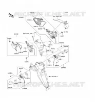 INDICATORI per Kawasaki NINJA ZX-10R 2005