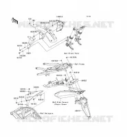PARAFANGO per Kawasaki NINJA ZX-10R 2005