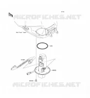 POMPA DI BENZINA per Kawasaki NINJA ZX-10R 2005