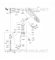 POSTERIORE POMPA per Kawasaki NINJA ZX-10R 2005