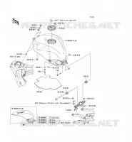 SERBATOIO DI CARBURANTE per Kawasaki NINJA ZX-10R 2005