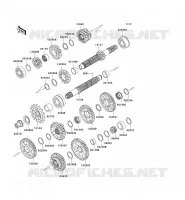TRASMISSIONE per Kawasaki NINJA ZX-10R 2005